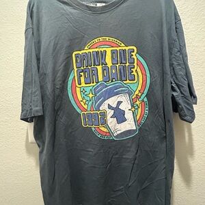 Dutch Bros Charcoal Tee with Logo